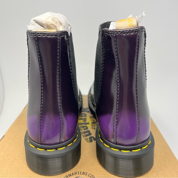 Dr.Martens 2976 Vegan Black/Rich Purple 
Size 8 - Picture 4 of 9